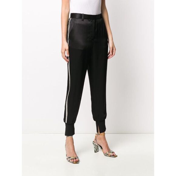 3.1 Phillip Lim side stripe satin Jogger Pants - Picture 3 of 12